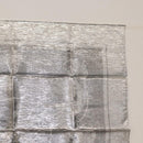 HERMES Carregram 70 Scarf ""EX LIBRIS"" Silk Silver Auth 170361-3