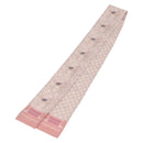 LOUIS VUITTON Monogram Bandeau Animal Scarf Silk Pink M70702 LV Auth 170366-1