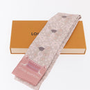 LOUIS VUITTON Monogram Bandeau Animal Scarf Silk Pink M70702 LV Auth 170366-12