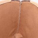 CELINE Macadam Canvas Tote Bag PVC Leather Brown Gold Auth 170367-17