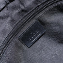 GUCCI GG Canvas Tote Bag Black Silver 28893 Auth 170369-18