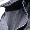 GUCCI GG Canvas Tote Bag Black Silver 28893 Auth 170369-22