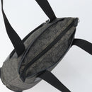 GUCCI GG Canvas Tote Bag Black Silver 28893 Auth 170369-6