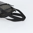 GUCCI GG Canvas Tote Bag Black Silver 28893 Auth 170369-7