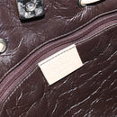 GUCCI GG Canvas Tote Bag Beige Silver 002 1053 Auth 170373-10