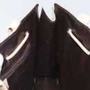 GUCCI GG Canvas Tote Bag Beige Silver 002 1053 Auth 170373-19