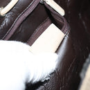 GUCCI GG Canvas Tote Bag Beige Silver 002 1053 Auth 170373-12