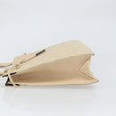 GUCCI GG Canvas Tote Bag Beige Silver 002 1053 Auth 170373-4