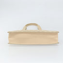 GUCCI GG Canvas Tote Bag Beige Silver 002 1053 Auth 170373-5