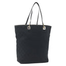 GUCCI GG Canvas Tote Bag Black Gold 002 1098 1705 Auth 170374-1
