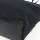 GUCCI GG Canvas Tote Bag Black Gold 002 1098 1705 Auth 170374-9