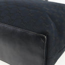 GUCCI GG Canvas Tote Bag Black Gold 002 1098 1705 Auth 170374-15