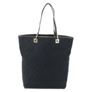 GUCCI GG Canvas Tote Bag Black Gold 002 1098 1705 Auth 170374-2