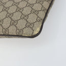GUCCI GG Supreme Shoulder Bag PVC Beige Gold 295257 Auth 170375-15