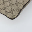 GUCCI GG Supreme Shoulder Bag PVC Beige Gold 295257 Auth 170375-16