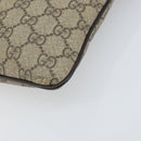 GUCCI GG Supreme Shoulder Bag PVC Beige Gold 295257 Auth 170375-17