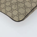 GUCCI GG Supreme Shoulder Bag PVC Beige Gold 295257 Auth 170375-18