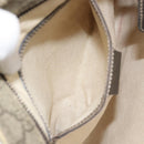 GUCCI GG Supreme Shoulder Bag PVC Beige Gold 295257 Auth 170375-23