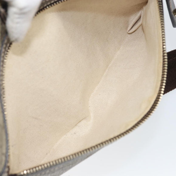 GUCCI GG Supreme Shoulder Bag PVC Beige Gold 295257 Auth 170375
