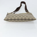 GUCCI GG Supreme Shoulder Bag PVC Beige Gold 295257 Auth 170375-5