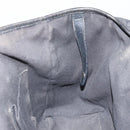 GUCCI GG Canvas Web Sherry Line Tote Bag Black Silver Red 293592 Auth 170377-19