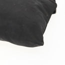 PRADA Shoulder Bag Nylon Black Silver Auth 170378-8