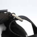 PRADA Shoulder Bag Nylon Black Silver Auth 170378-9