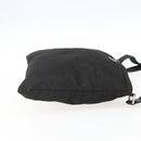 PRADA Shoulder Bag Nylon Black Silver Auth 170378-4