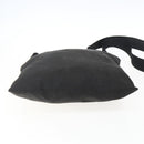 PRADA Shoulder Bag Nylon Black Silver Auth 170378-5
