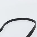 BVLGARI Logo Mania Shoulder Bag Canvas Black Silver Auth 170379-8