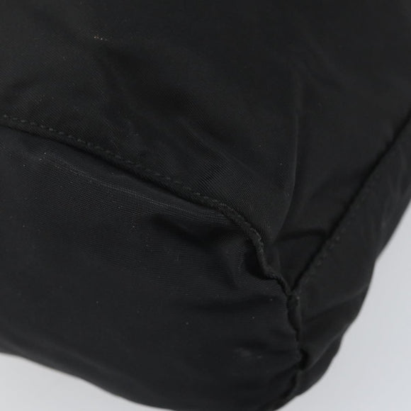 PRADA Drawstring Pouch Nylon Black Auth 170388