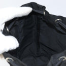 PRADA Drawstring Pouch Nylon Black Auth 170388-16