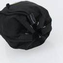 PRADA Drawstring Pouch Nylon Black Auth 170388-6