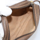 GUCCI GG Supreme Web Sherry Line Shoulder Bag PVC Beige 89 02 066 Auth 170390-11