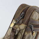 GUCCI GG Supreme Web Sherry Line Shoulder Bag PVC Beige 010 378 Auth 170391-15