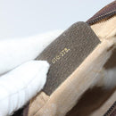 GUCCI GG Supreme Web Sherry Line Shoulder Bag PVC Beige 010 378 Auth 170391-21