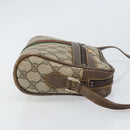 GUCCI GG Supreme Web Sherry Line Shoulder Bag PVC Beige 010 378 Auth 170391-4