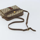 GUCCI GG Supreme Web Sherry Line Shoulder Bag PVC Beige 010 378 Auth 170391-7