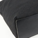 GUCCI GG Canvas Tote Bag Black Silver 31243 Auth 170394-14