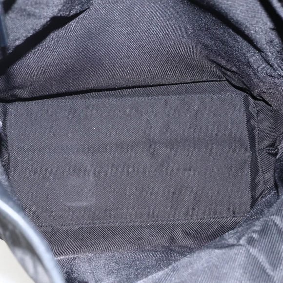 GUCCI GG Canvas Tote Bag Black Silver 31243 Auth 170394