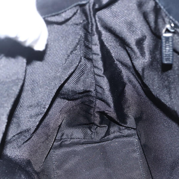 GUCCI GG Canvas Tote Bag Black Silver 31243 Auth 170394