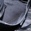 GUCCI GG Canvas Tote Bag Black Silver 31243 Auth 170394-11