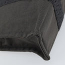 HERMES Her Line PM Hand Bag Canvas Gray Auth 170395-16