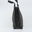 HERMES Her Line PM Hand Bag Canvas Gray Auth 170395-4