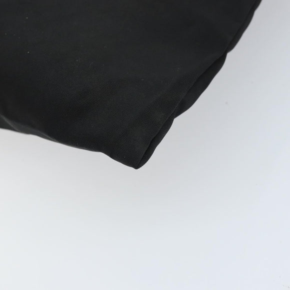 PRADA Shoulder Bag Nylon Black Auth 170396