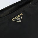PRADA Shoulder Bag Nylon Black Auth 170396-18