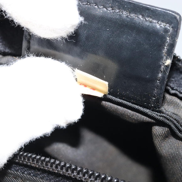 PRADA Shoulder Bag Nylon Black Auth 170396