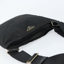 PRADA Shoulder Bag Nylon Black Auth 170396-6