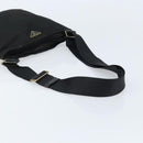 PRADA Shoulder Bag Nylon Black Auth 170396-7