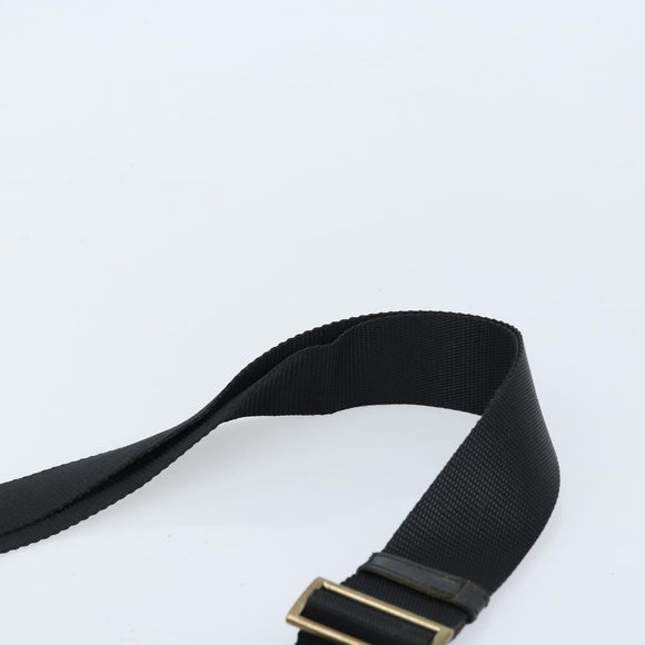 PRADA Shoulder Bag Nylon Black Auth 170396